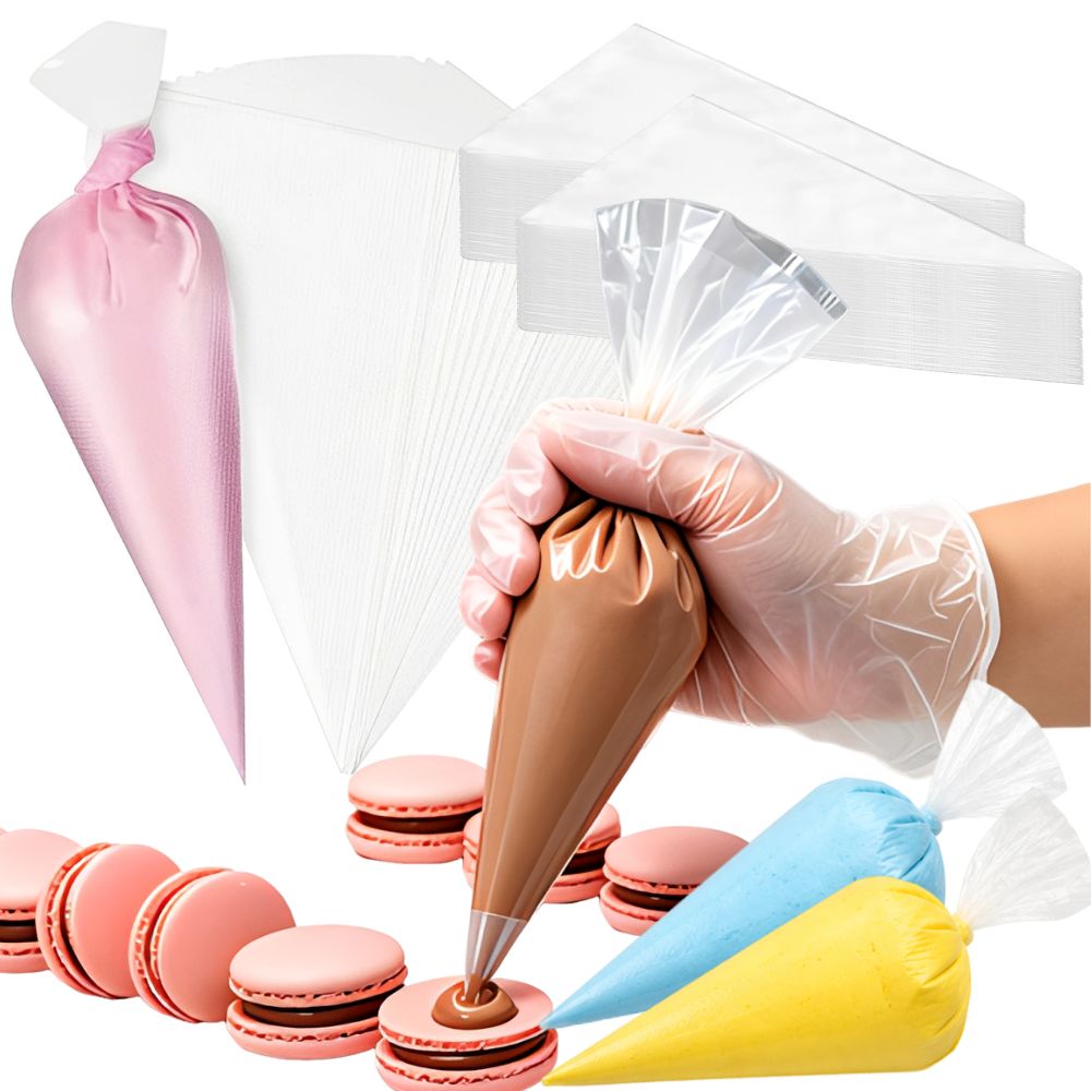 Piping Bag Disposable - 50 Buah S/M/L Tas Pipa Kue
