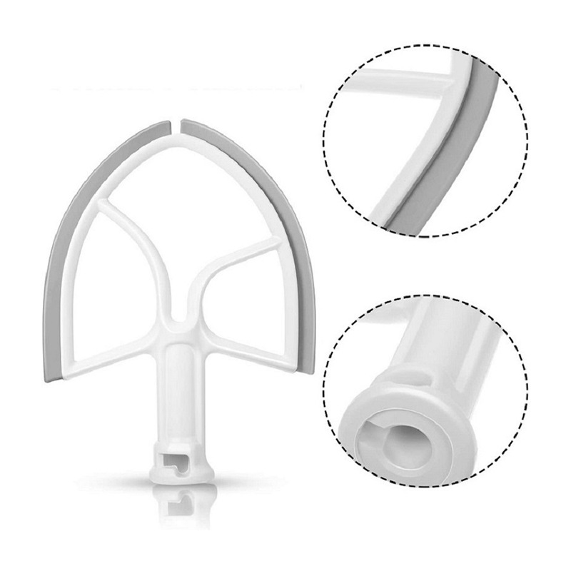 Stand Mixer Bowl - Pengaduk Flex Edge Beater untuk Mixer
