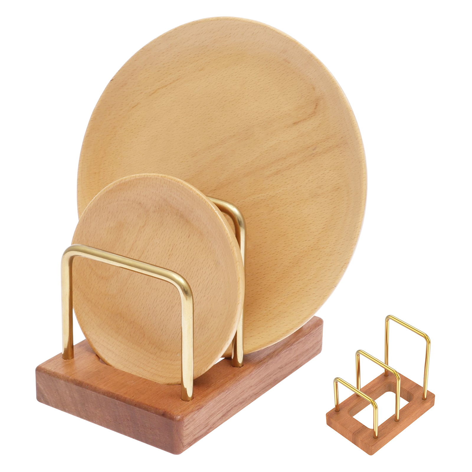 Kitchen Cabinet Baking Organizer - Rak Tutup Panci, Organizer Papan Potong,
