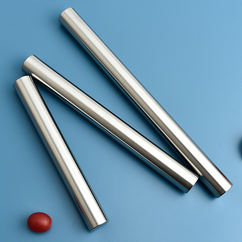 Kitchen Roll Baking - Penggulung adonan Stainless Steel, 20/25/30cm Stainless