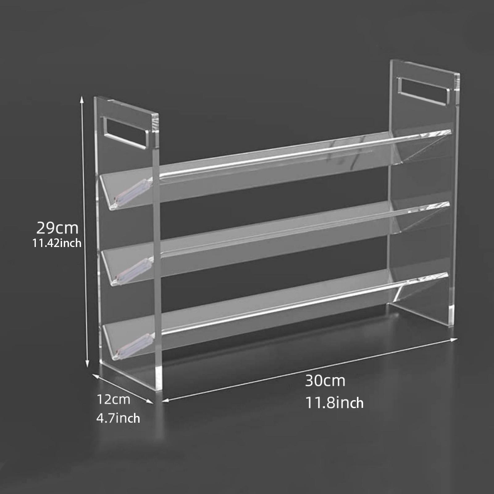 Kitchen Cabinet Baking Organizer - Rak Bumbu Akrilik, Rak Kue, Penyangga