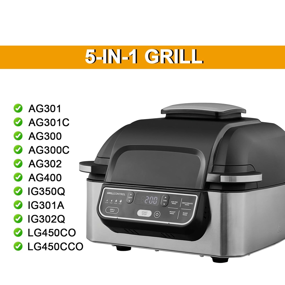 Ninja Air Fryer Af101 - M02K- Pelindung Cipratan & Rak Panggangan