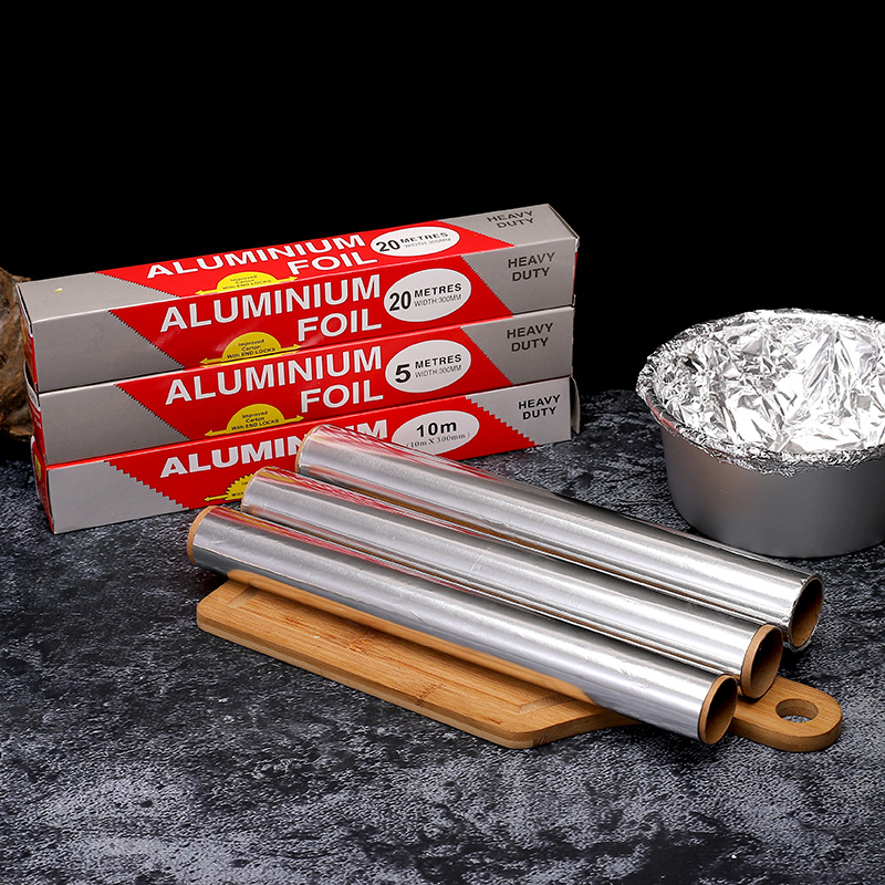Kitchen Roll Baking - Gulungan Aluminium Foil Tahan Lama, Panjang