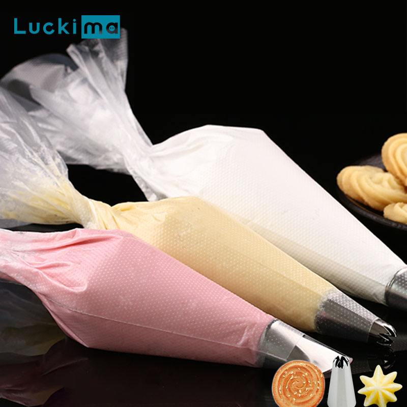 Piping Bag Disposable - 100 Buah Tas Kue Kering Sekali