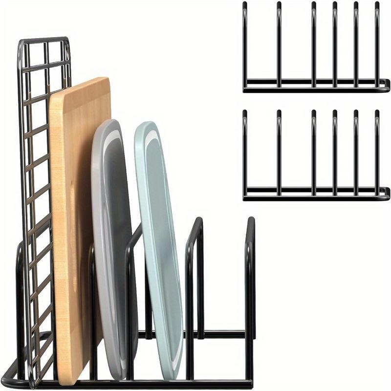 1 Buah Rak Penyimpanan Papan P - Kitchen Cabinet Baking Sheet Organizer ulasan dan harga