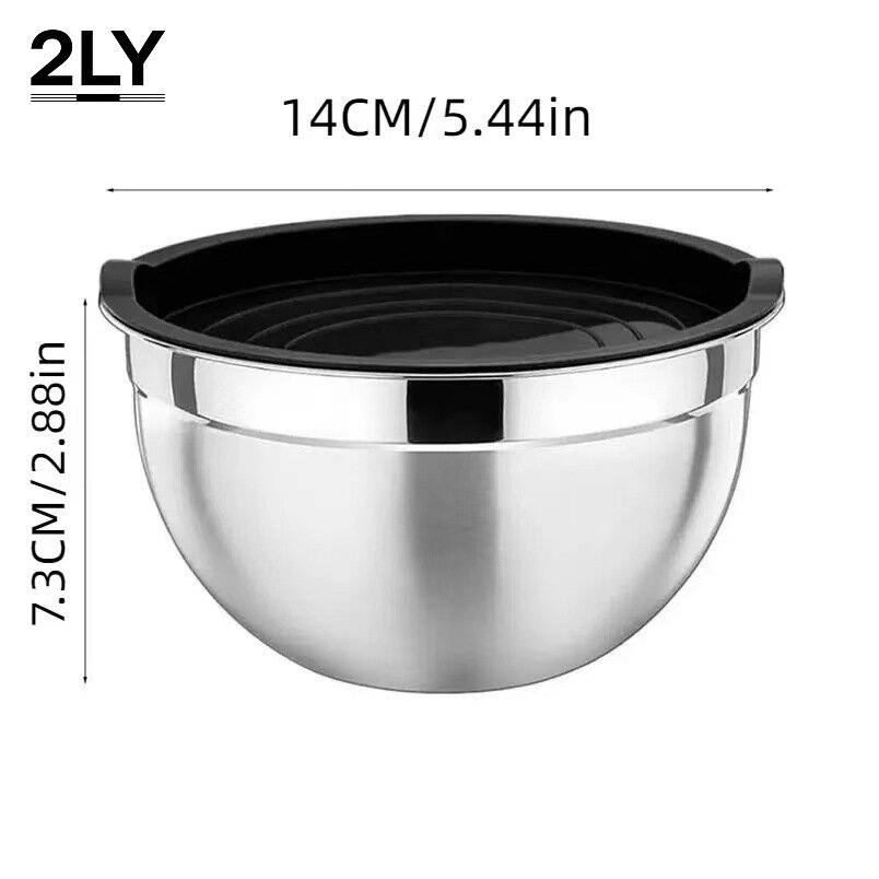 Set Mangkuk Pencampur Stainles - Kitchen Baking Bowls ulasan dan harga