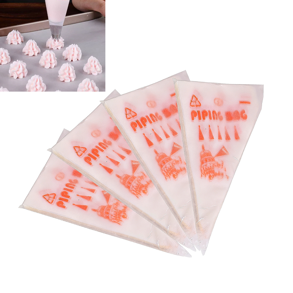 100PCS Kantong Kue Tebal Sekal - Piping Bag Disposable ulasan dan harga