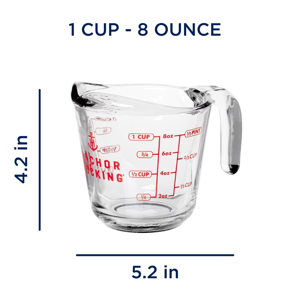 Set 2 Gelas Ukur Kaca dengan P - Kitchen Baking ulasan dan harga