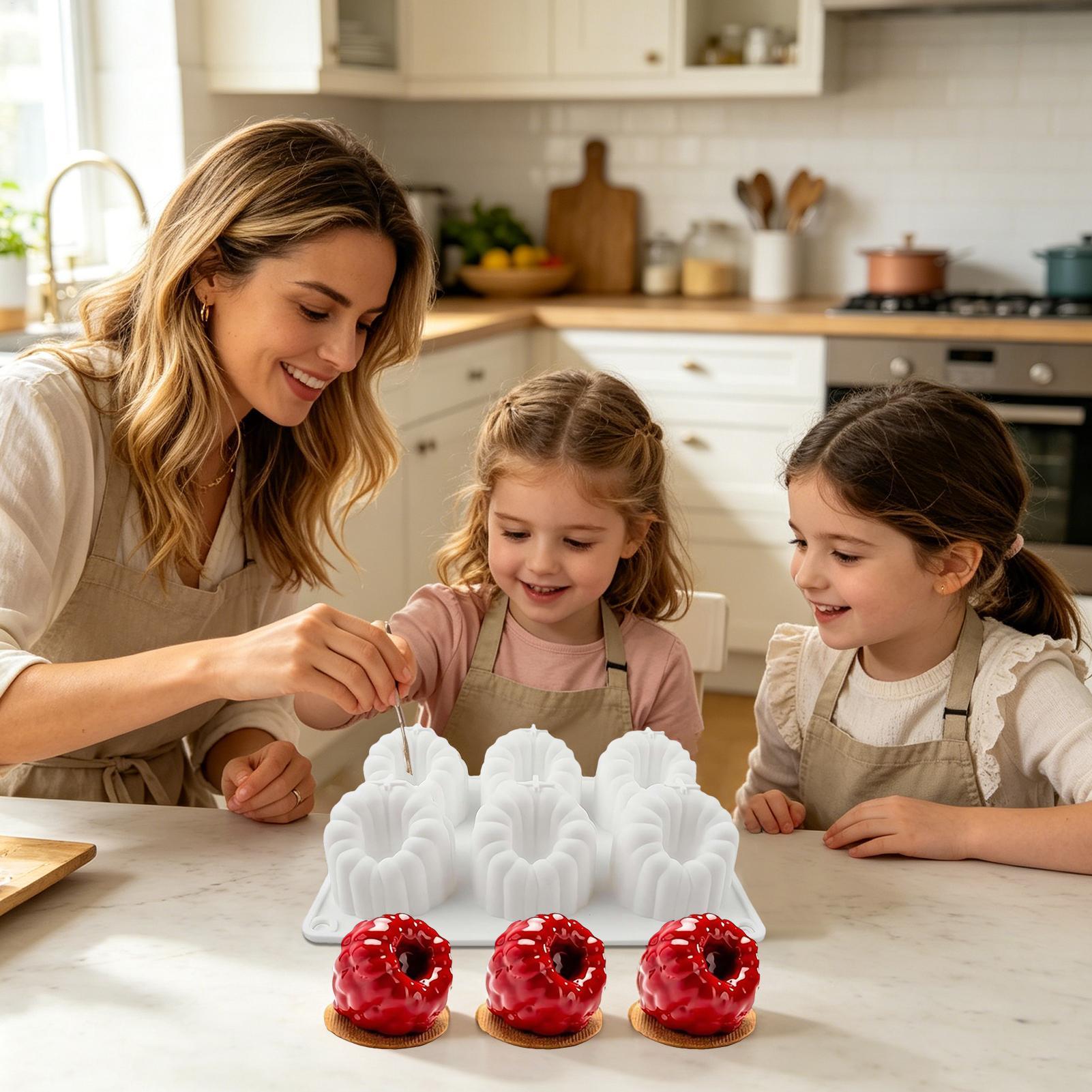 Cetakan Silikon Raspberry 3D B - Kitchen Baking Mat ulasan dan harga