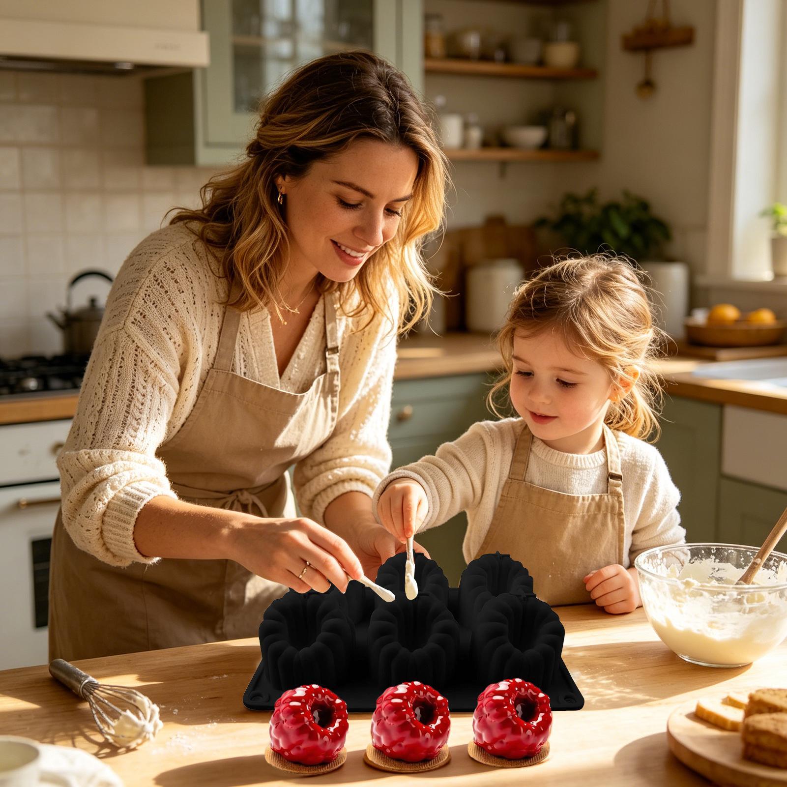 Cetakan Silikon Raspberry 3D B - Kitchen Baking Mat ulasan dan harga