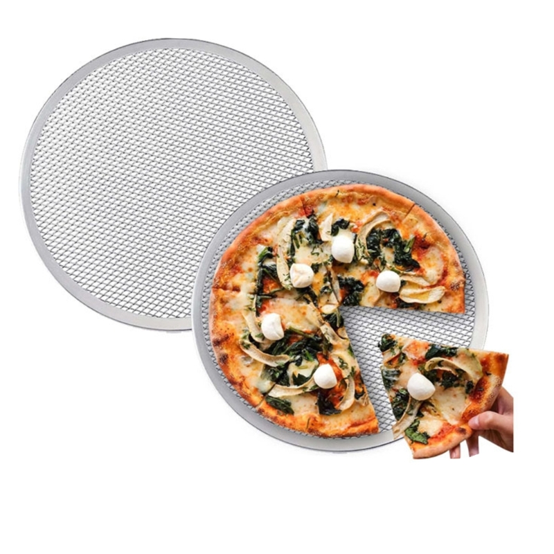Layar Pizza Aluminium 547F den - Kitchen Baking Center ulasan dan harga