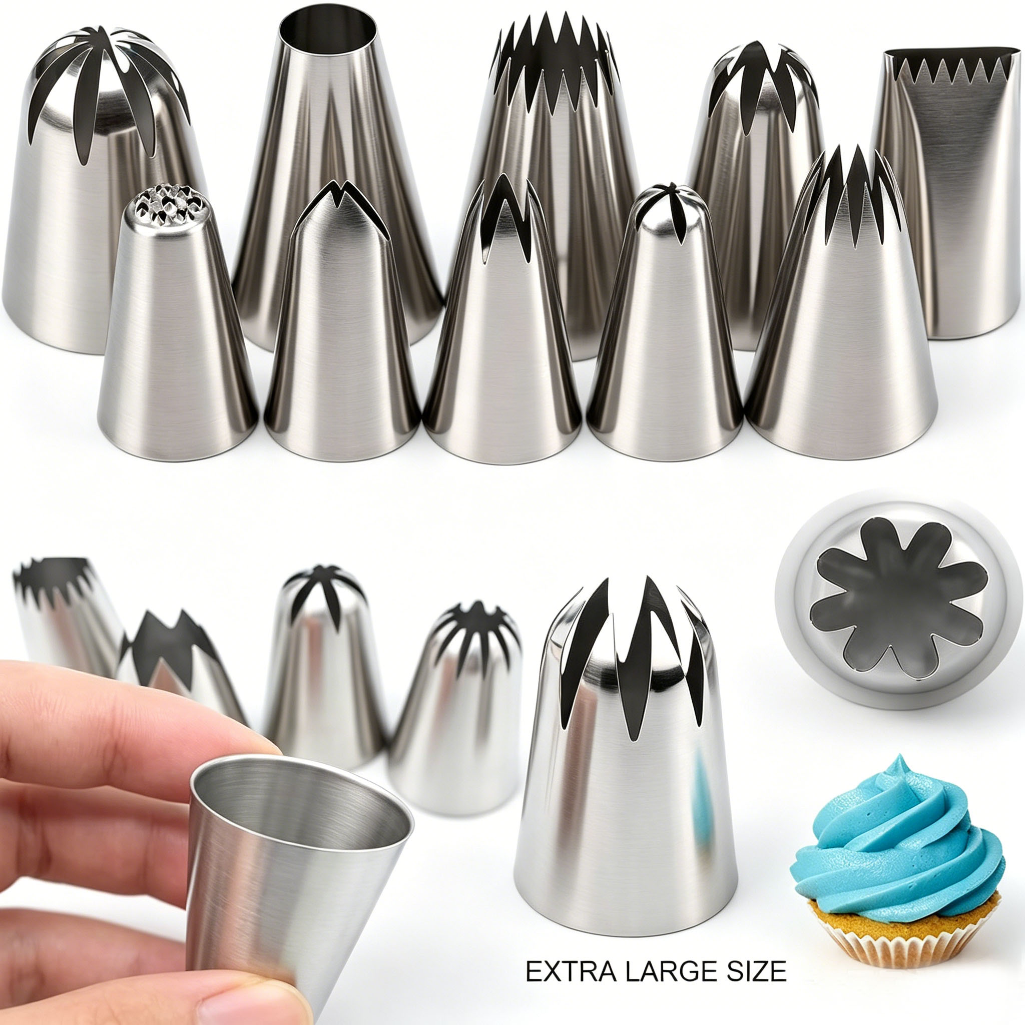 31 Buah Set Ujung Pipa Dekoras - Piping Bag Disposable ulasan dan harga