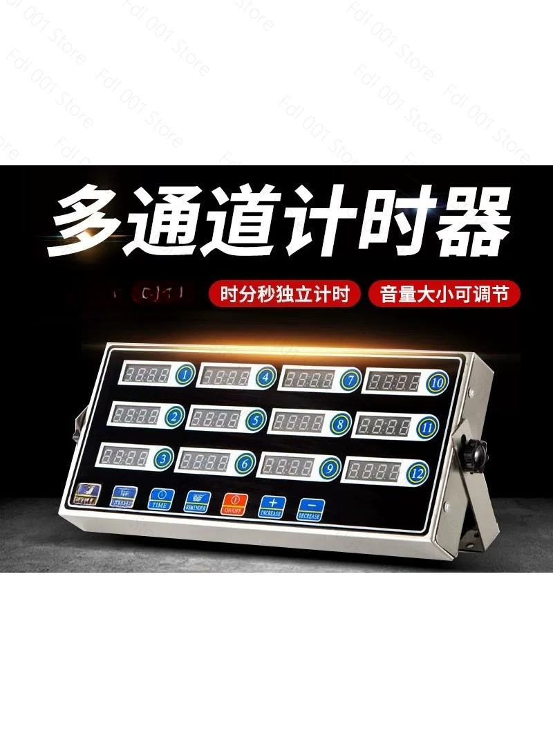Timer Dapur Komersial 12 Salur - Kitchen Baking ulasan dan harga