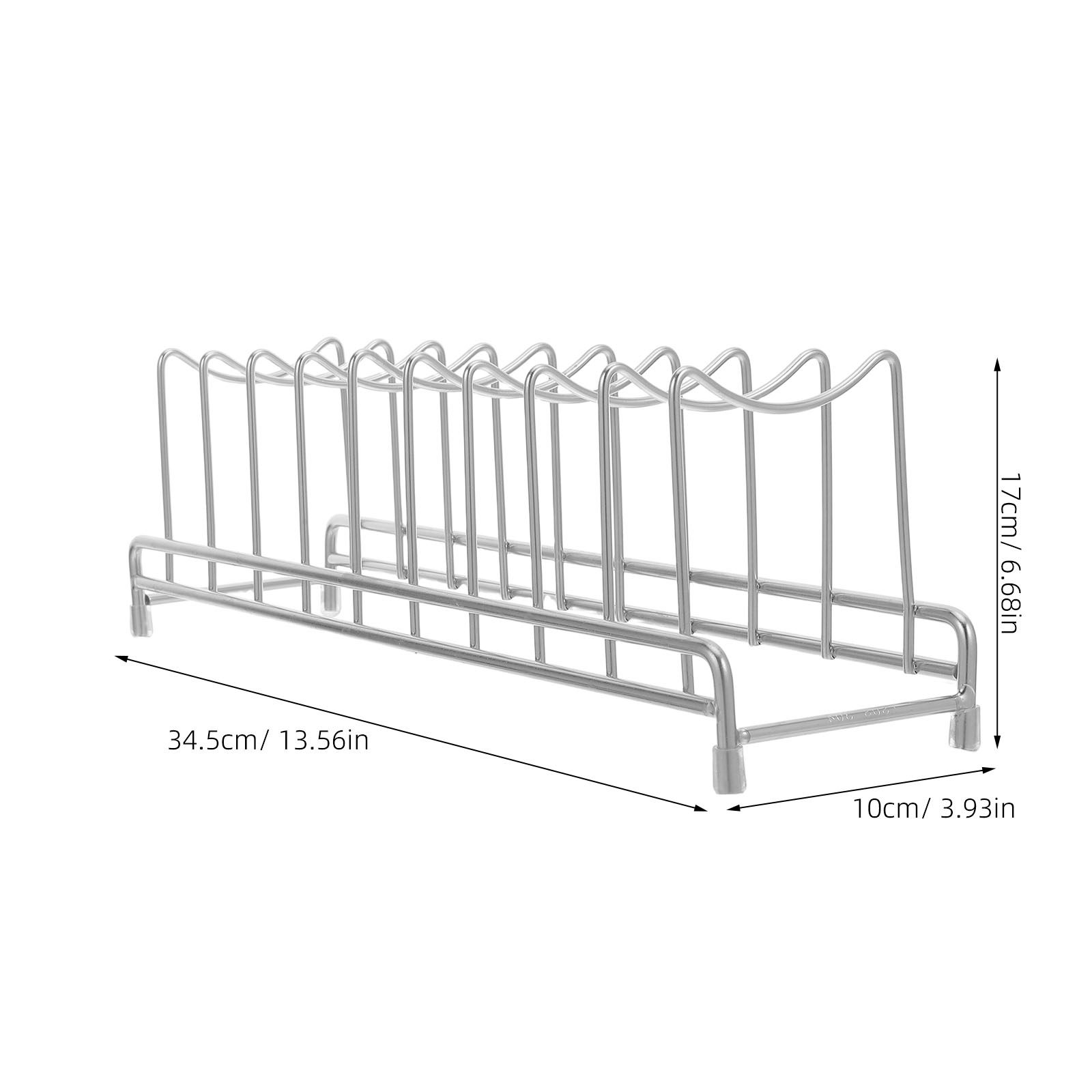 Rak Penyimpanan Tutup Panci 9  - Kitchen Cabinet Baking Sheet Organizer ulasan dan harga