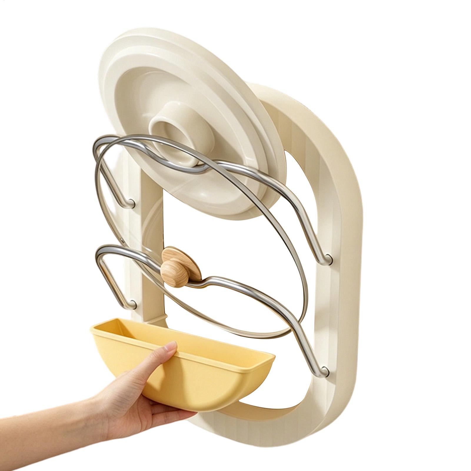 Rak Tutup Panci 2 Tingkat, Ter - Kitchen Cabinet Baking Organizer ulasan dan harga