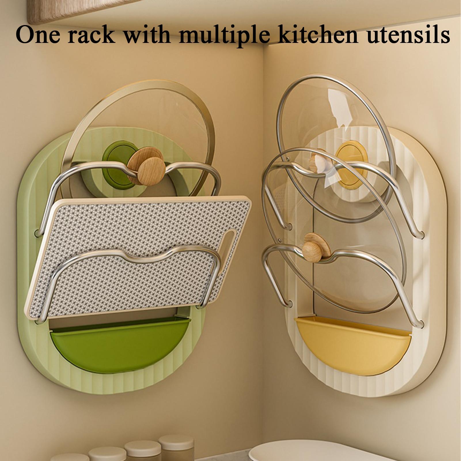Rak Tutup Panci 2 Tingkat, Ter - Kitchen Cabinet Baking Organizer ulasan dan harga