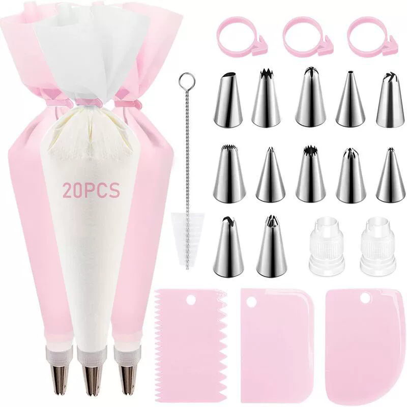 Set Kantong dan Tip Piping unt - Piping Bag Disposable ulasan dan harga
