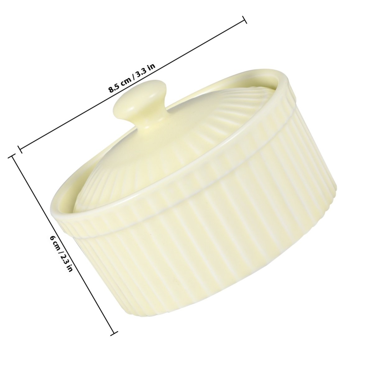 Mangkuk Kue Keramik dengan Tut - Kitchen Baking Bowls ulasan dan harga