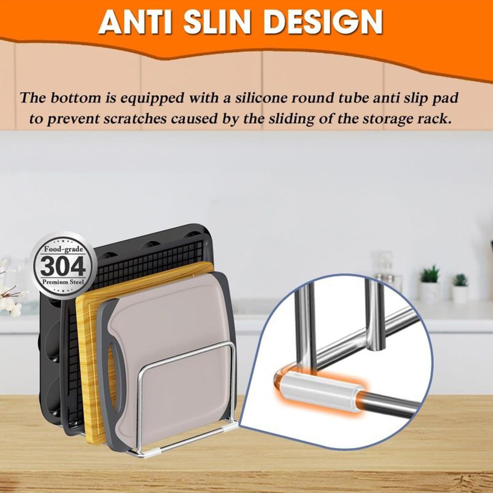 Rak Penyimpanan Papan Pemotong - Kitchen Cabinet Baking Organizer ulasan dan harga