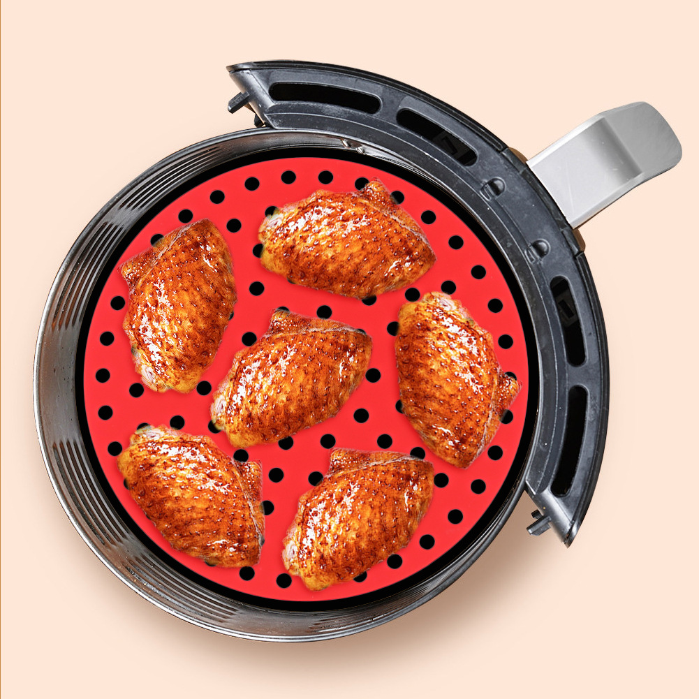 Alas silikon penggoreng udara  - Kitchen Baking Mat ulasan dan harga