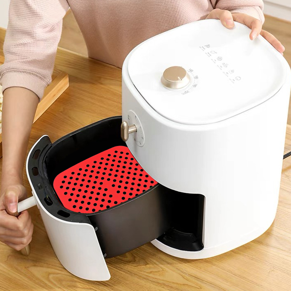 Alas silikon penggoreng udara  - Kitchen Baking Mat ulasan dan harga