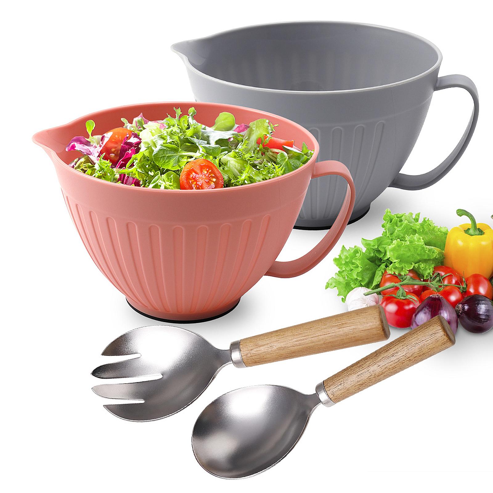 Mangkuk Pencampur dengan Coron - Kitchen Baking Bowls ulasan dan harga