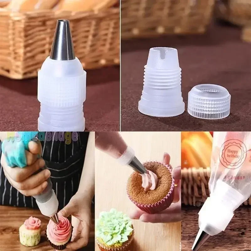 5-20 buah Coupler Adaptor Icin - Piping Bag Disposable ulasan dan harga