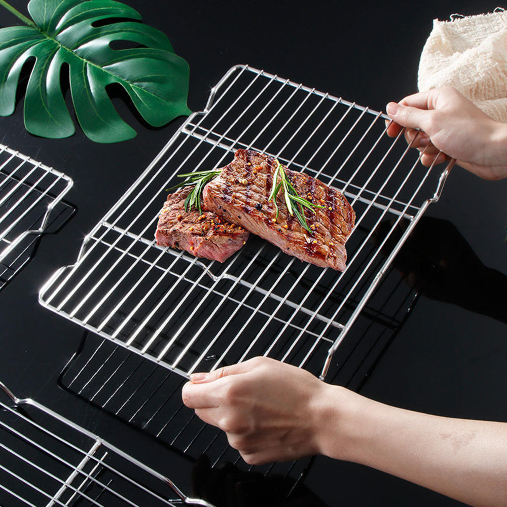 Stainless Steel Barbecue Mesh  - Kitchen Baking Mat ulasan dan harga