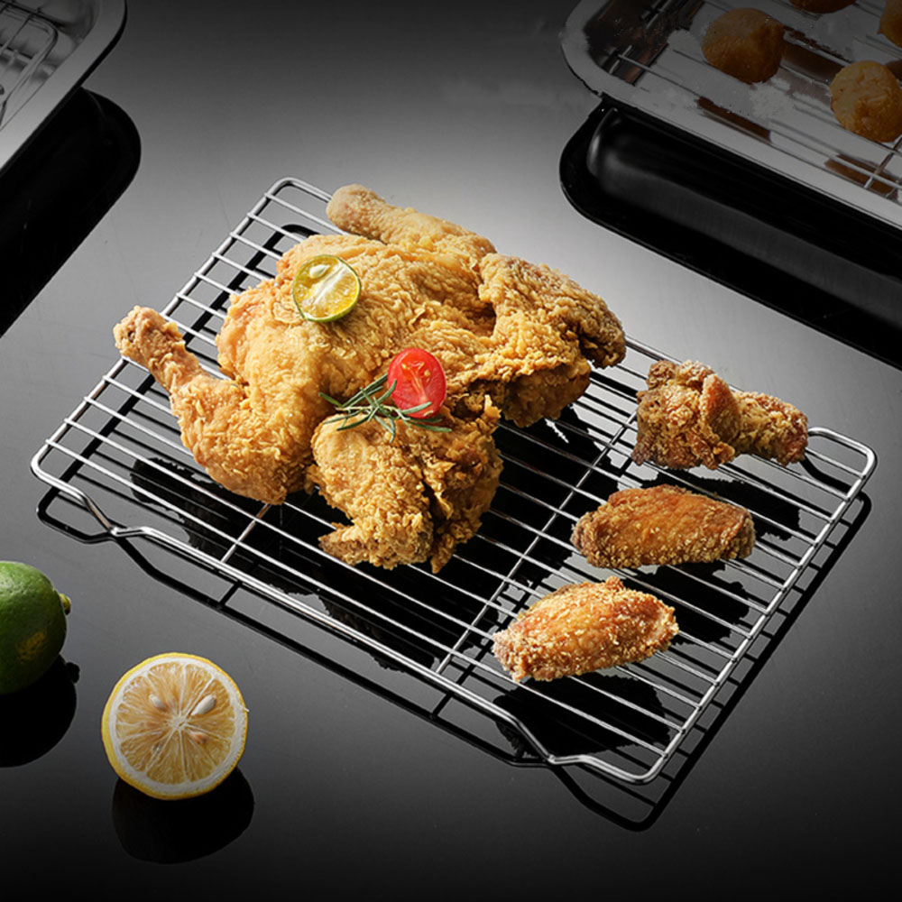 Stainless Steel Barbecue Mesh  - Kitchen Baking Mat ulasan dan harga