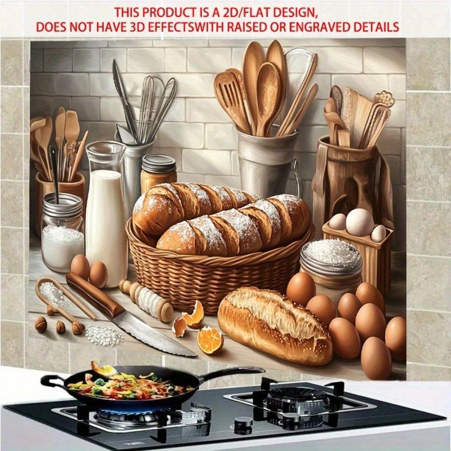 Stiker Dinding PVC 2D Motif Ku - Kitchen Baking Cabinet ulasan dan harga