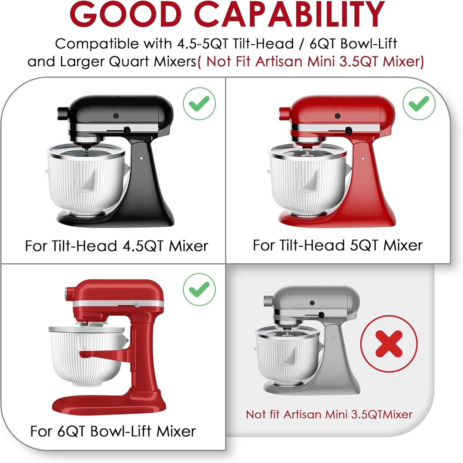 Perlengkapan Pembuat Es Krim u - Stand Mixer Bowl ulasan dan harga