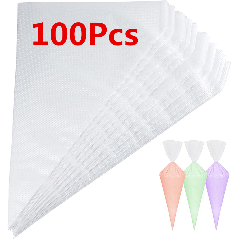 LMETJMA pipa tas 100 buah kant - Piping Bag Disposable ulasan dan harga