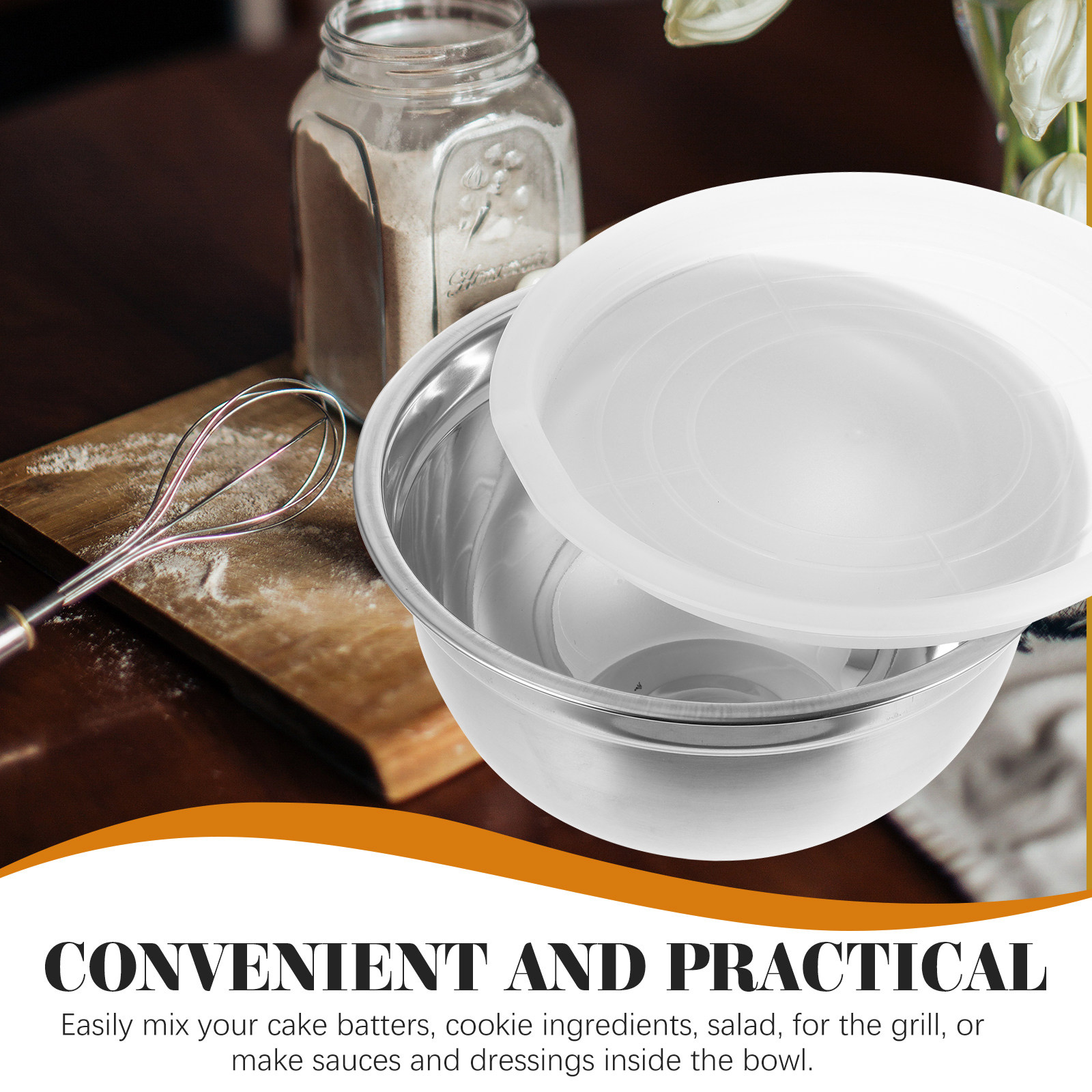 Mangkuk Pencampur Stainless St - Kitchen Baking Bowls ulasan dan harga